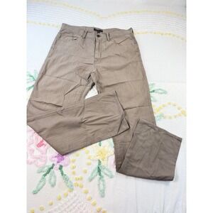 Banana Republic Straight Fit Pinstripe Pants Mens 34x34 Cotton Blend